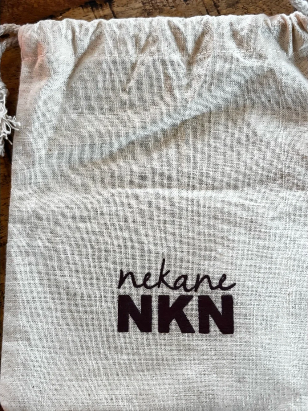 NWT NKN Nekane Kant Boho Macrame Dangle Earrings Turquoise Beads Gold